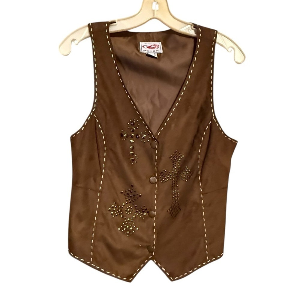 Roper Brown Vest